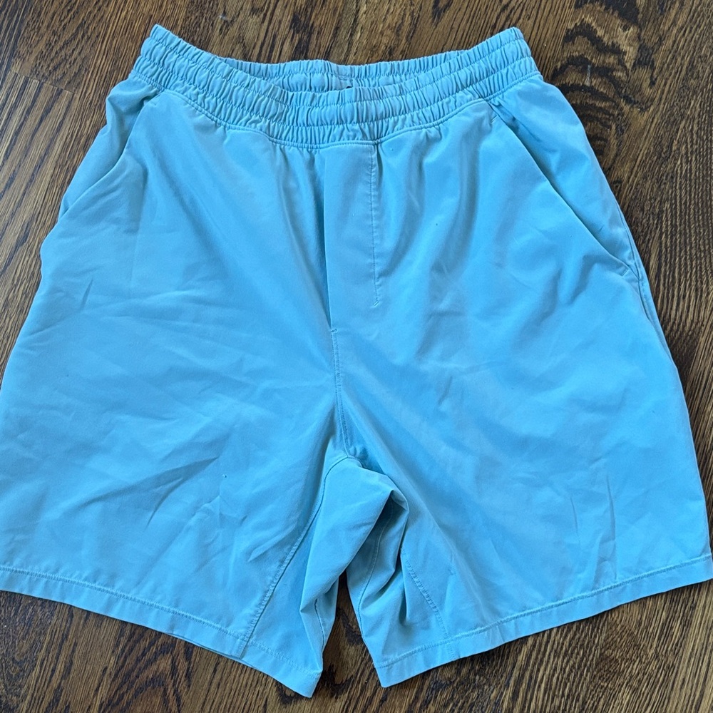 lululemon athletica Light Blue Men's Athletic Shorts
